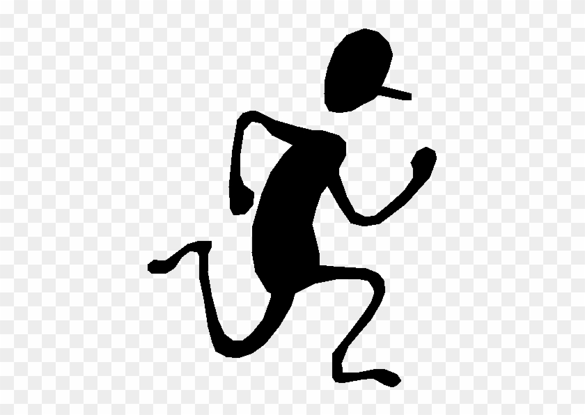 Girl Running Away Clipart - I'm Running For A Cause, Poop ...