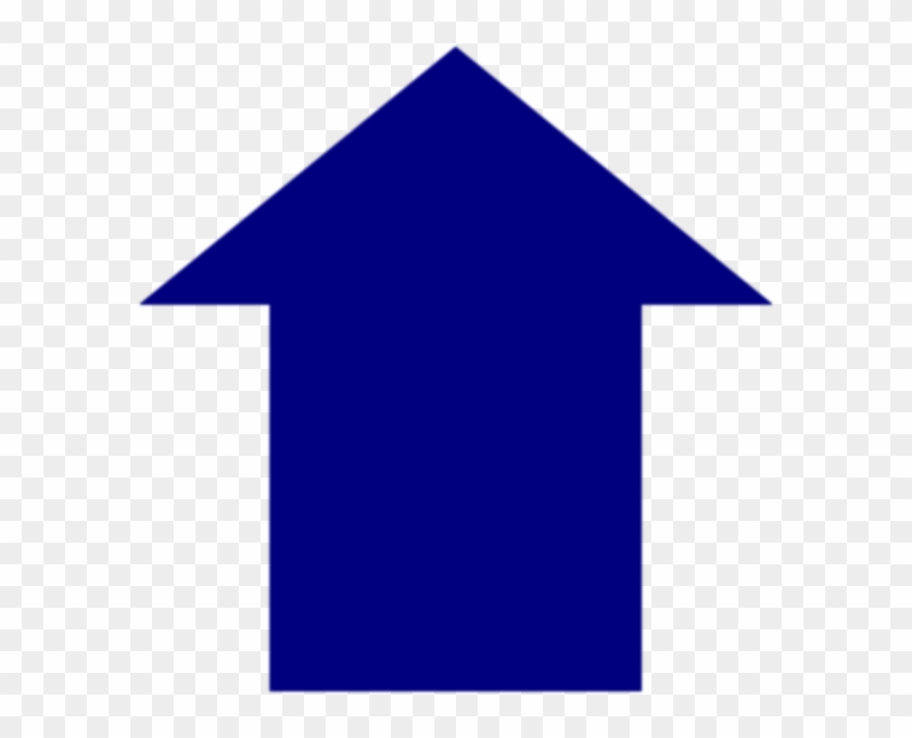 blue arrow pointing up