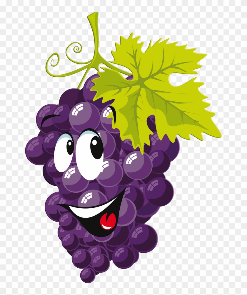 Cartoon Grapes #386262