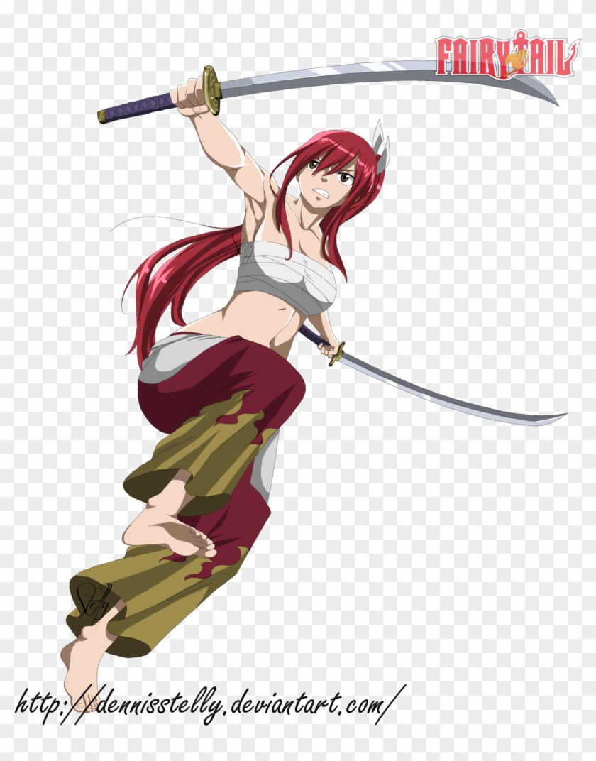 Erza scarlet feet