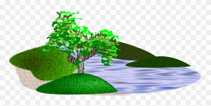 Pin Nature Clipart - Scenery Art Free Transparent PNG Clipart Images