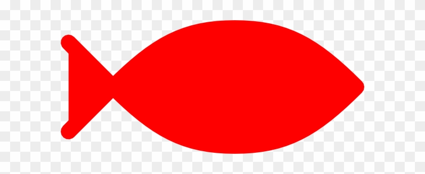 Clipart Fish Red Clip Art At Clker Com Vector Online - Circle #389684