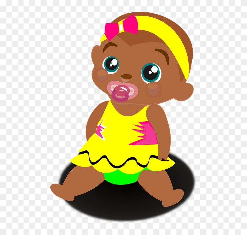 Black Baby Clipart - Clip Art #391857