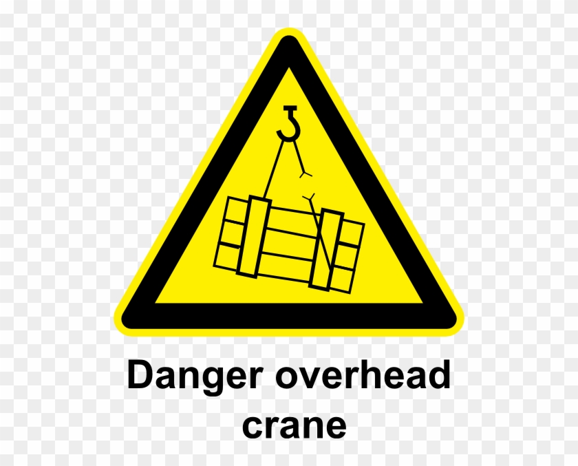 Free Vector Sign Overhead Crane Clip Art - Overhead Crane Sign Or Symbol #391953