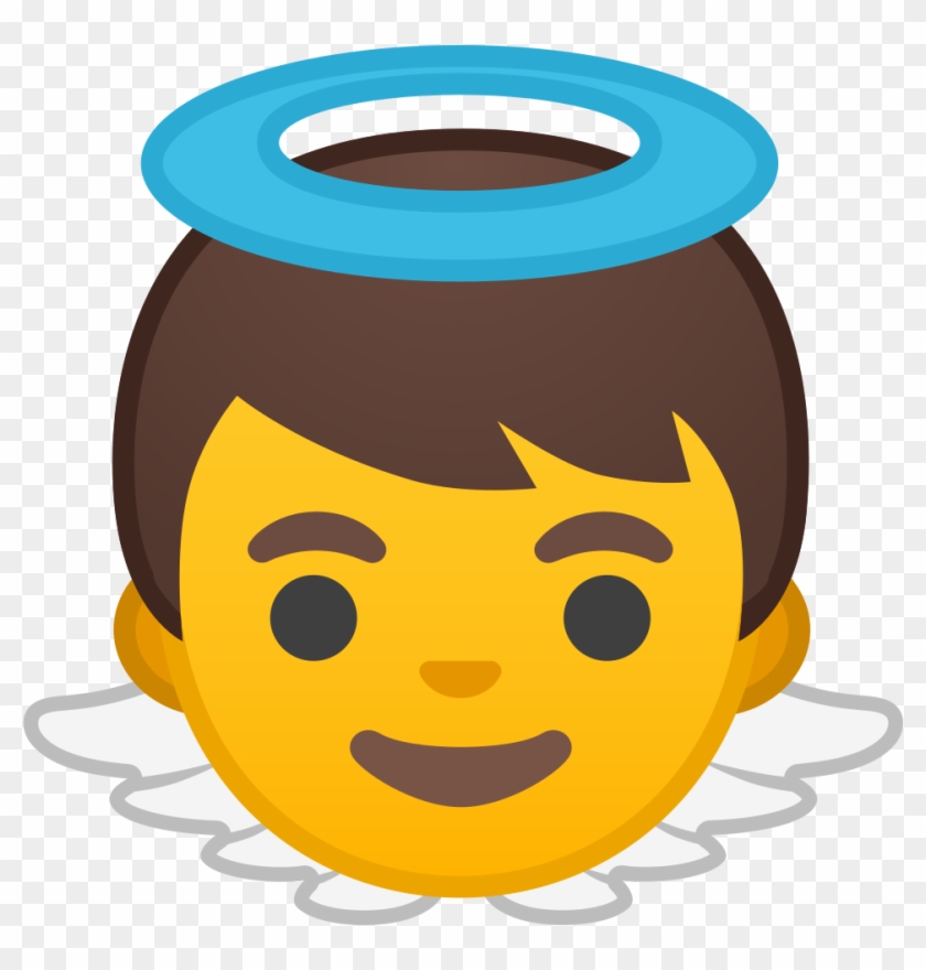 Google - Black Angel Emoji #392317