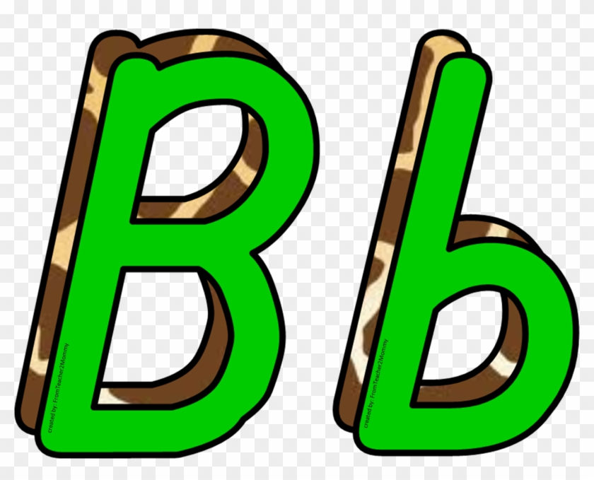 Letter Bb Clip Art - Clip Art Letter Bb #392422