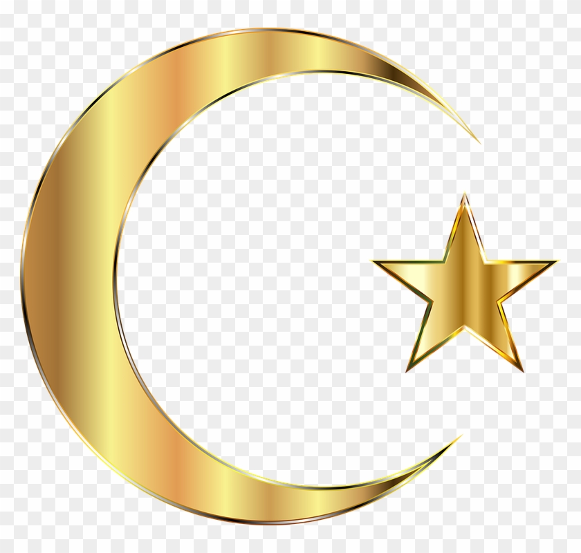 Elegant Star Cliparts 14, Buy Clip Art - Gold Crescent #392529