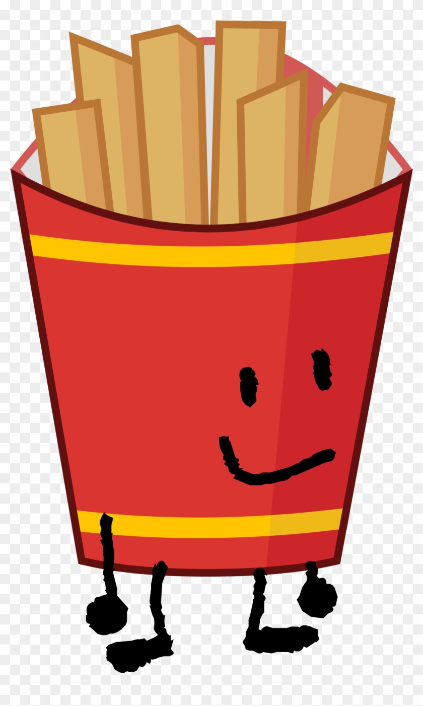 Fries Bfdi Characters Full Size Png Clipart Images Download