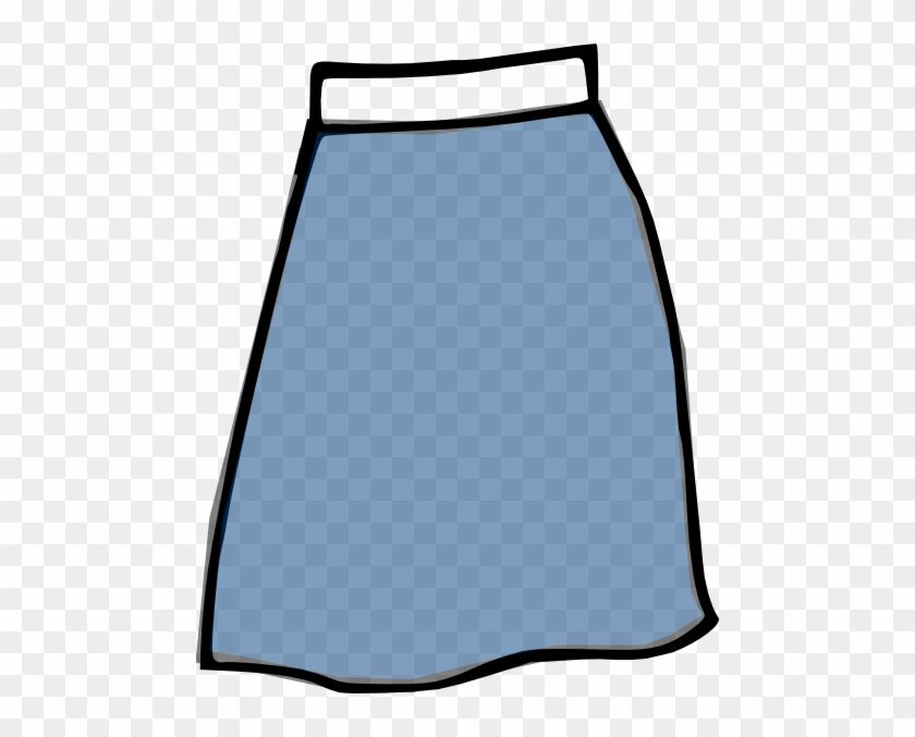Blue Skirt Clip Art - Kid Blue Skirt Clipart #394535