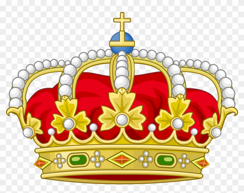 Heraldic Royal Crown Of Spain - Spanish Royal Crown #395967