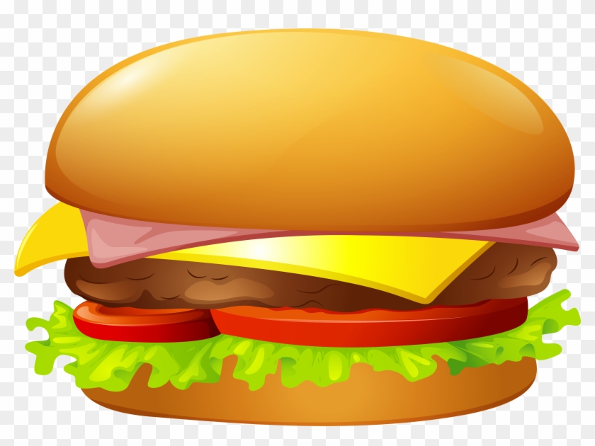 Hamburger Clip Art Web Clipart Clipartingcom - Cheeseburger #396235