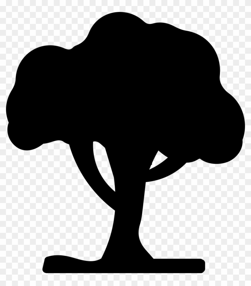 Tree Black Silhouette Shape Comments - Icono Arbol #396724