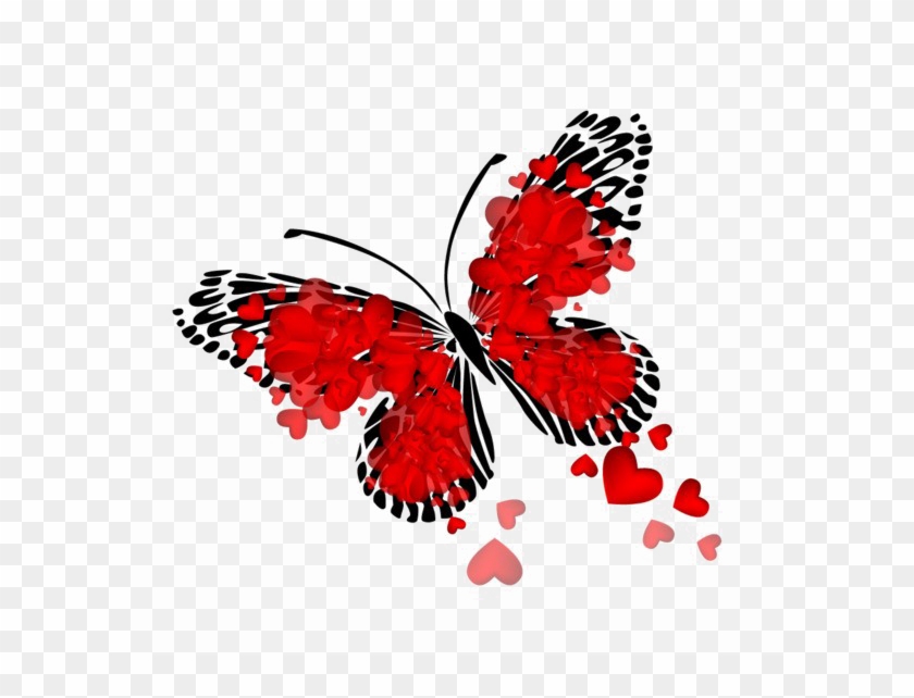 Red Butterfly Png Transparent Image - Diamond Painting,saingace 5d Diy Diamond Butterfly #396838