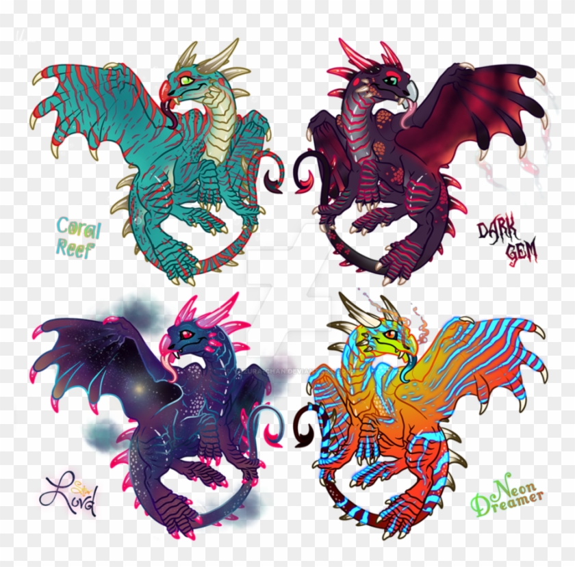 Baby Dragon Adopts [2/4] By Miss-yazriel - Eagle #399510