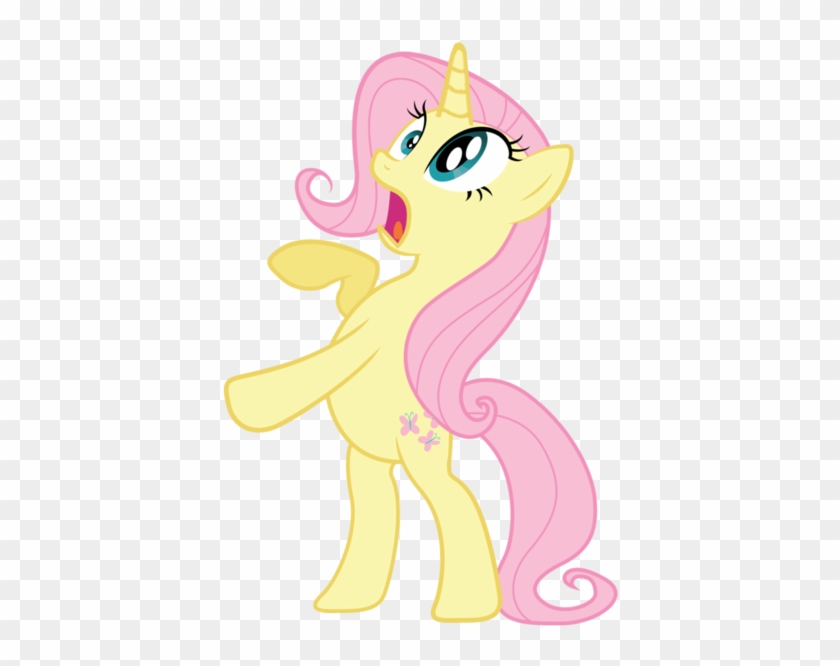 Fluttershy Unicorn By Scootaloo24 - Cartoon #399933