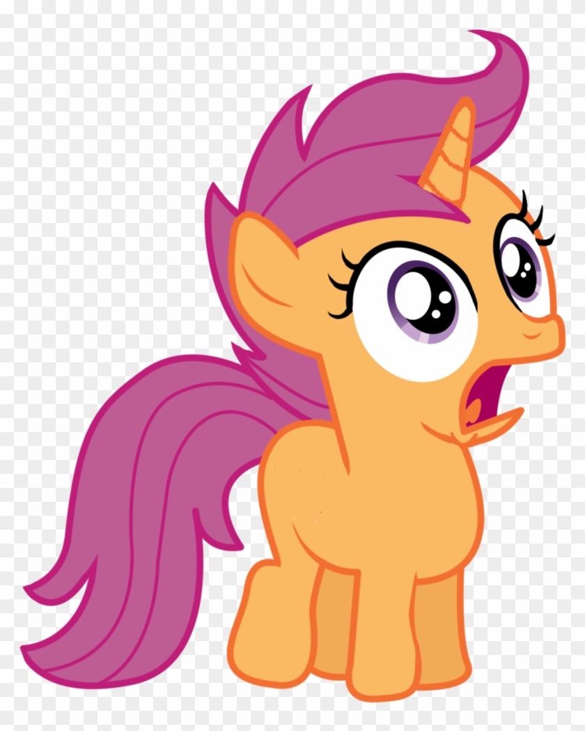 Scootaloo Unicorn By Scootaloo24 - My Little Pony Orange Unicorn #400099