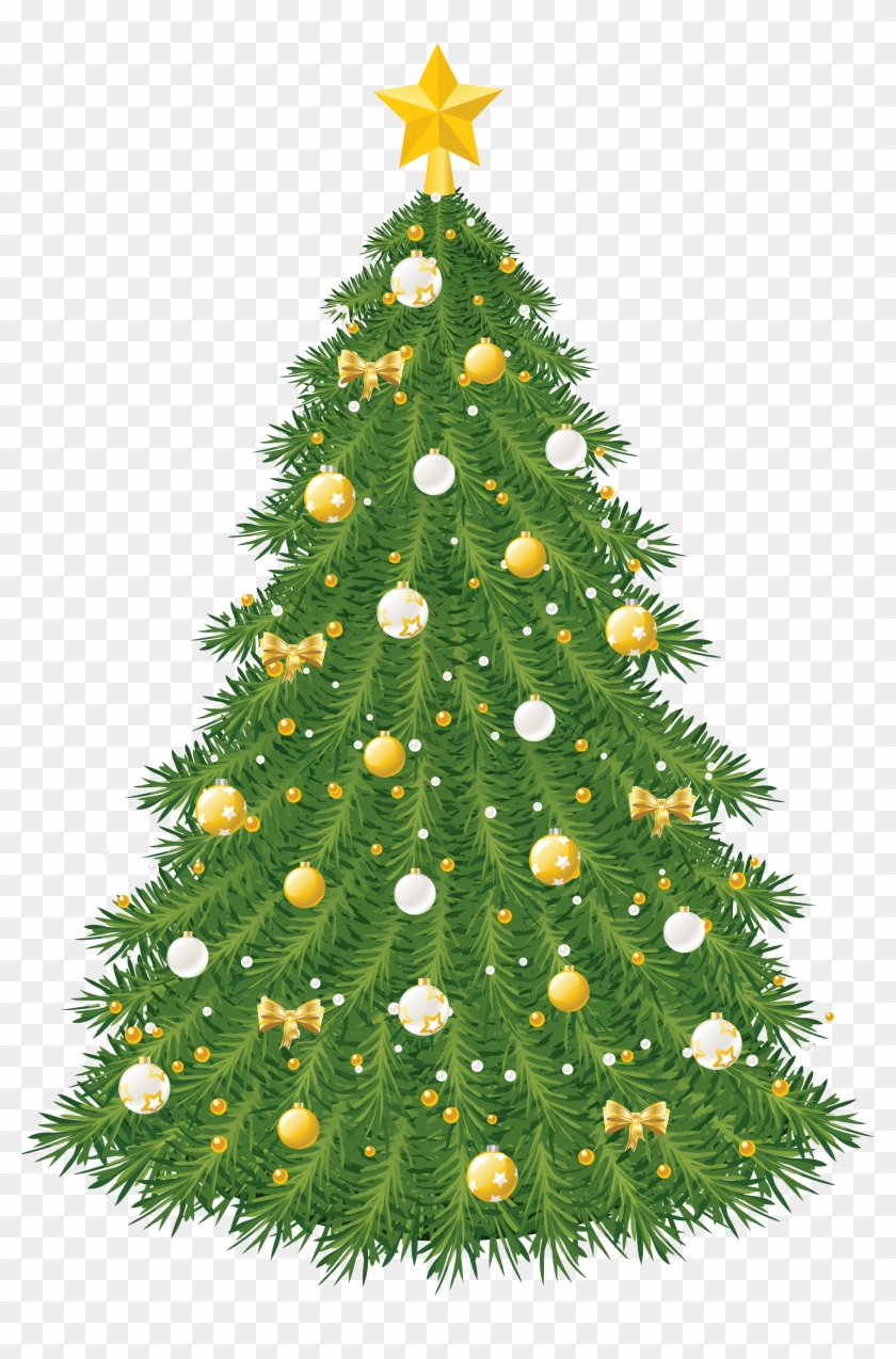 Christmas Tree Clipart Clear Background - Imagenes De Navidad Para Facebook #400927