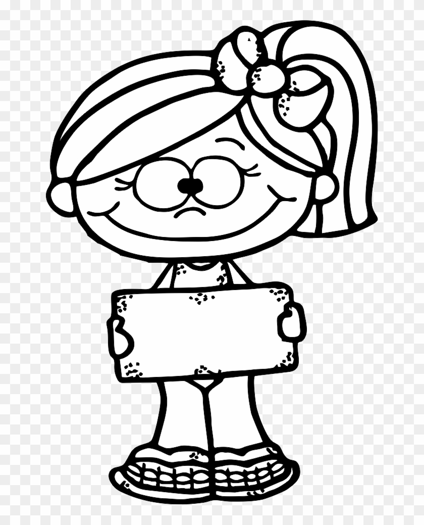 Character Skittles Clipart Girl Clipart Png Black And White Free Transparent Png Clipart Images Download