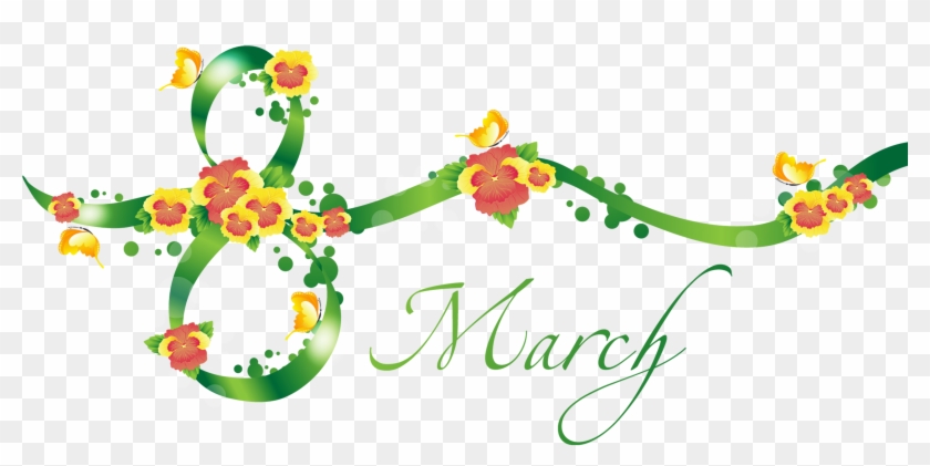 March Freebie Clipart Free Clip Art Image Image - 8 March Png #402729