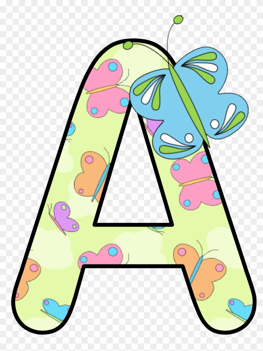 Ch B * * Alfabeto Mariposas De Kid Sparkz - Alphabet Clip Art - Free ...