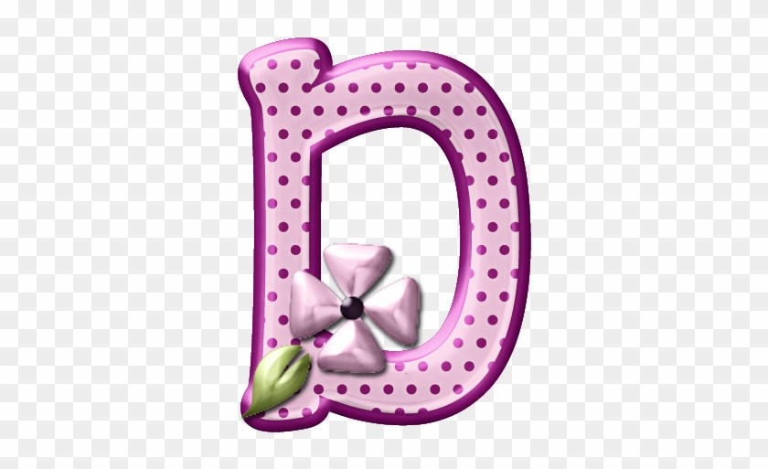 Alfabeto Floral Rosasd - Polka Dot - Free Transparent PNG Clipart ...