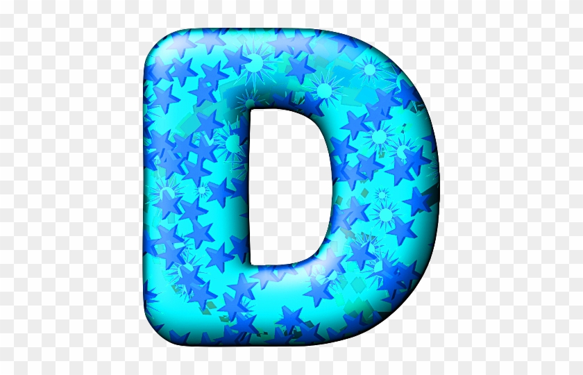 Party Balloon Cool Letter D - Colored Letter D - Free Transparent PNG ...