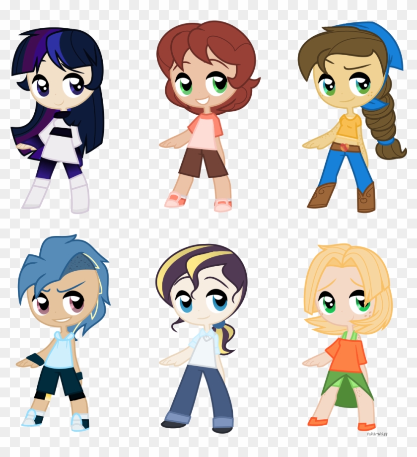 Humanized Ng Mane 6 By Faith-wolff - Mlp Fim Next Generation Stella Nova #405712