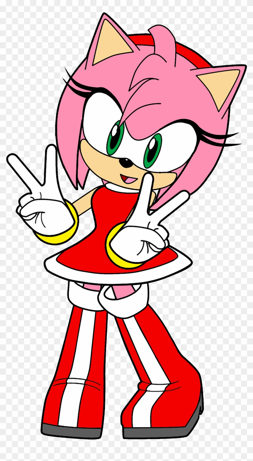 Amy Rose Sketch - Amy Rose Sketch - Free Transparent PNG Clipart Images ...