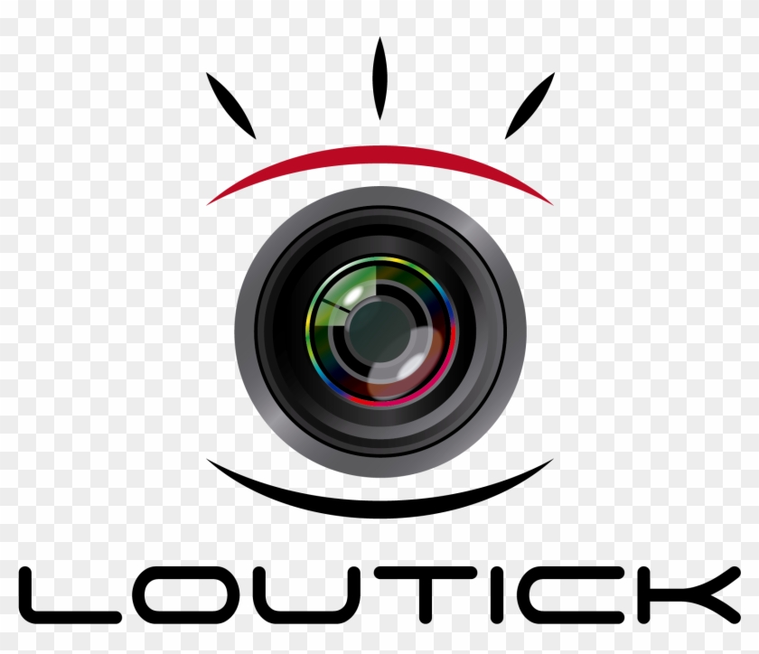 Logo Cámara Fotográfica Loutick - Graphic Design Camera Lens Png #407398