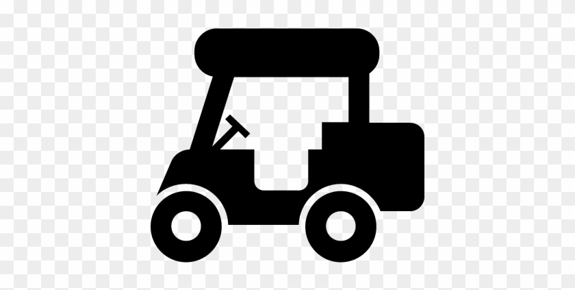 Golf Cart Vector - Icono Carritos De Golf Png #407740