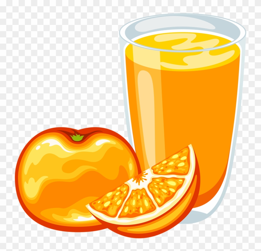 orange juice cartoon