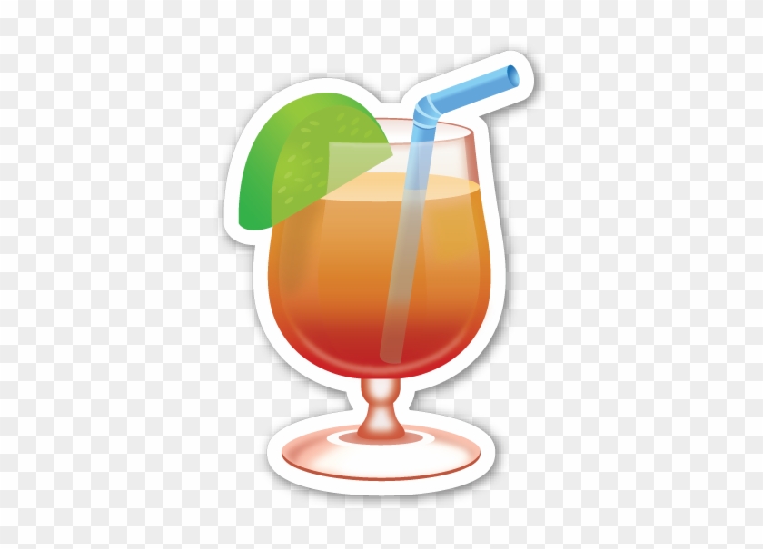 Emoji With Drink