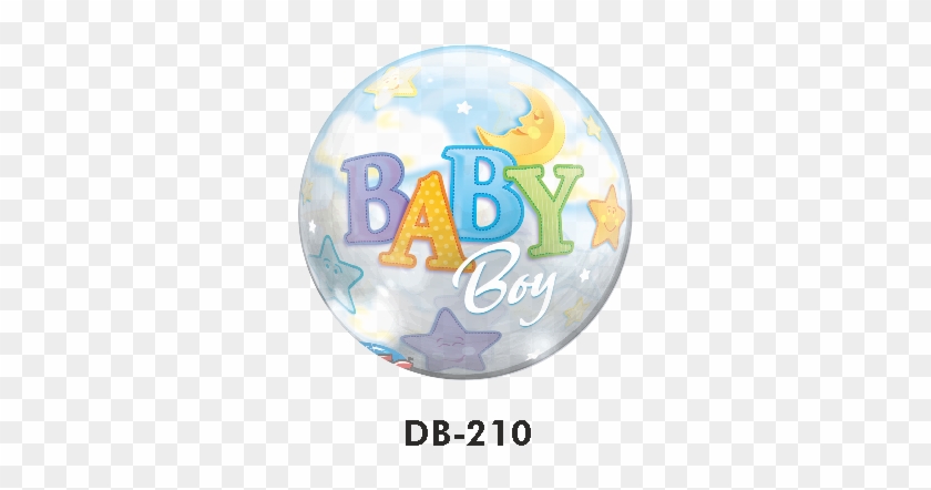 Amazing Gefunden In Geburttaufe With Taufe - Baby Boy Bubble Balloon #409456