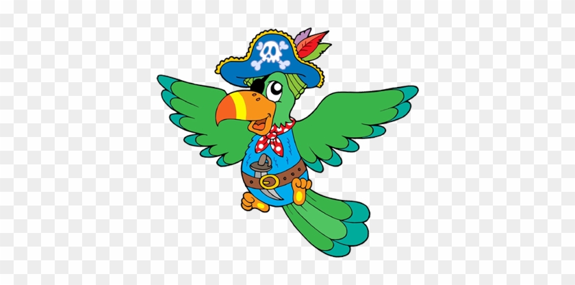 Freischaren Seengen Elternverein Hunzenschwil - Cute Pirate Parrot Clipart #410590