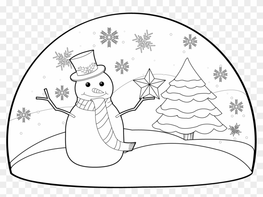 Winter Clipart Winter Scenery Snowman Free Transparent Png Clipart Images Download