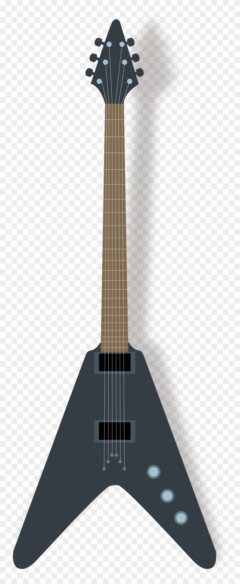 Guitar Clipart Png Image 05 - Euclidean Vector #417125