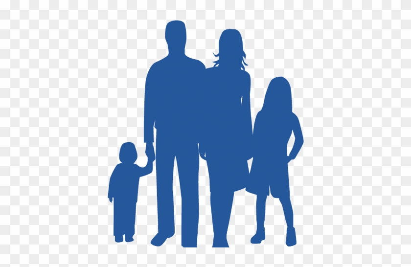 Parents Png Hd - Family Silhouette #417343