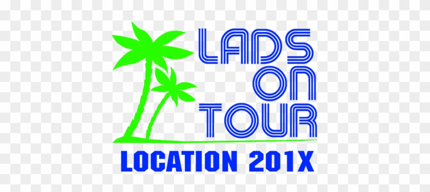 Lads On Tour Palm Tree - T-shirt #418279