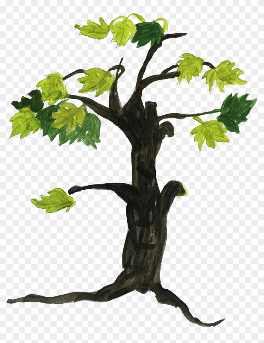 Free Download - Tree Drawing Png #418917