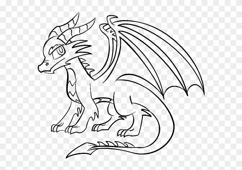 Cool Easy Drawings Of Dragons Cool Easy Drawings Of Dragons Free Transparent Png Clipart Images Download