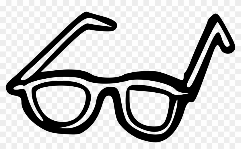 Glasses Clipart Black And White - Glasses In Black And White #73143