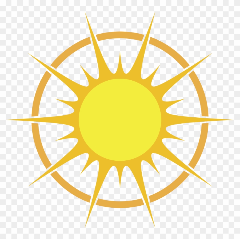 Free Clipart Of A Summer Sun - Globe Icon Png White #73235