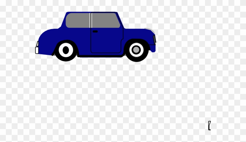 Animated Blue Car 3 Clip Art - Animated Car #73261