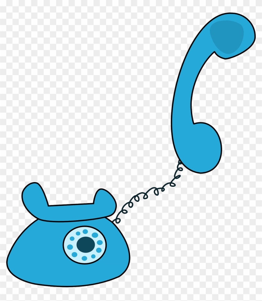 Teacher On Phone Clip Art #74820