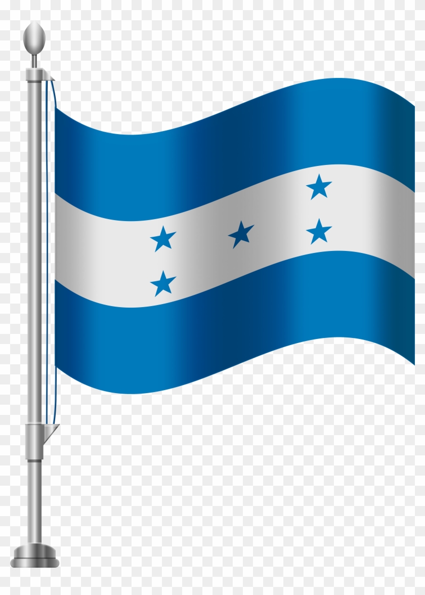 Honduras Flag Png Clip Art - Honduras Flag Png Clip Art #75015