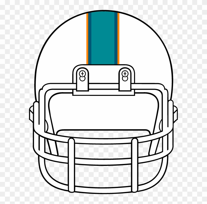 football helmet template front view