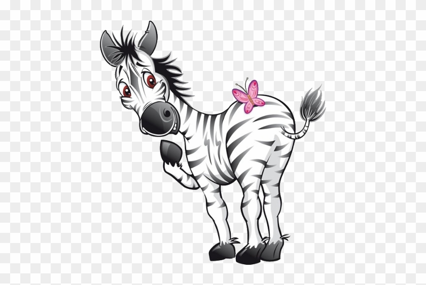 Cartoon Zebra #422056