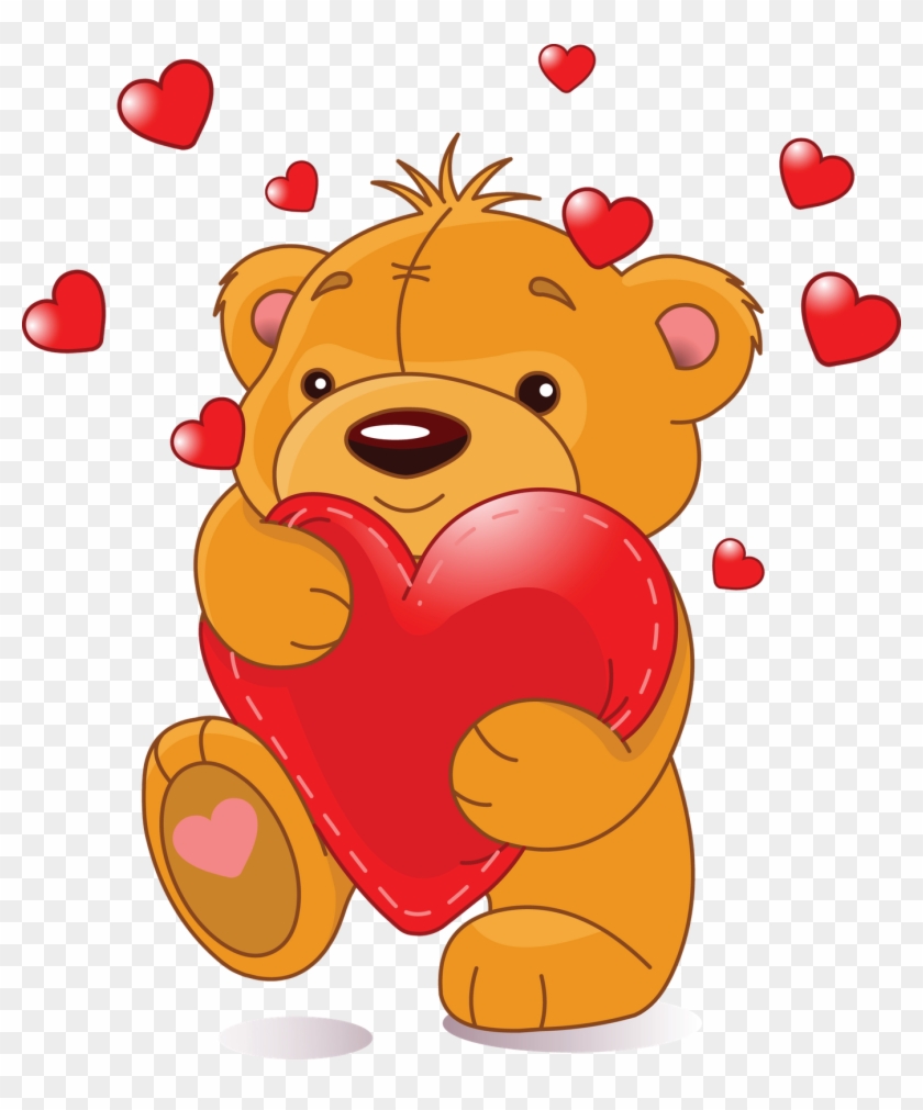 teddy hearts