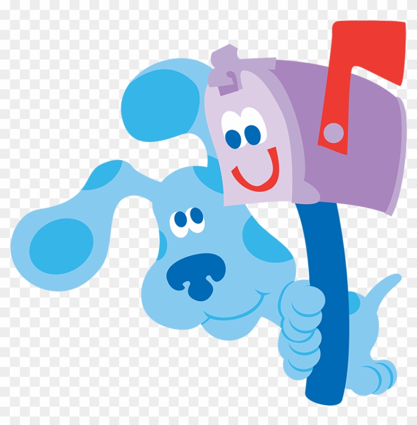 Mailbox Blues Clues - Blues Clues Mailbox And Blue #425207