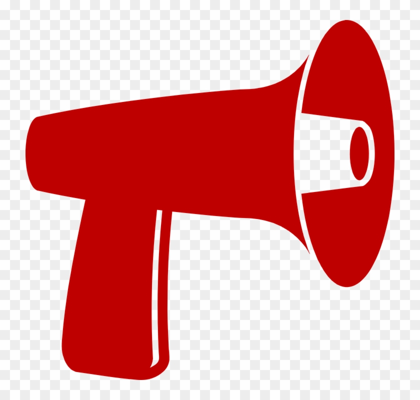 Knows1 - Red Megaphone Clipart #425800